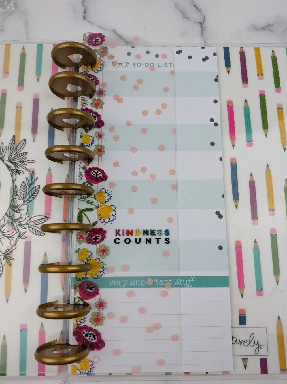 The Happy Planner no calendar